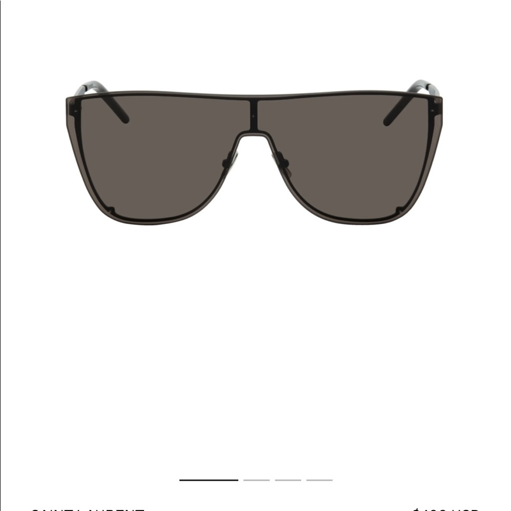 NEW! Saint Laurent shield sunglasses